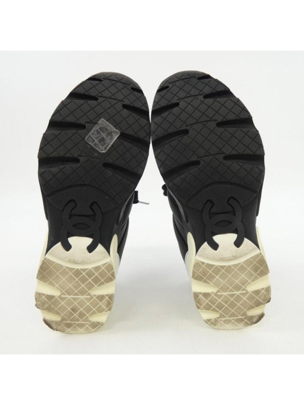 Chanel Size 36 Black Sneakers - Picture 4 of 6